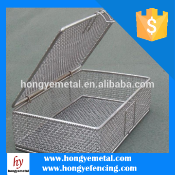 Anping Manufacturer Decorative 4 Wires Fence Wrought Iron Baskets