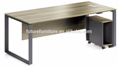 2016 Switzerland Market Aluminium Leg Wooden Office Desk (Hot)