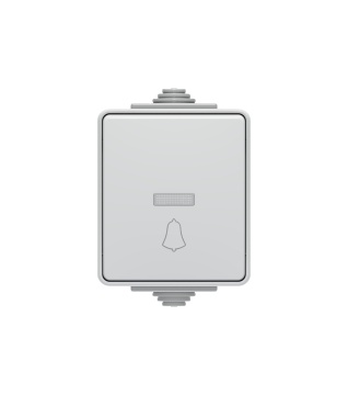Door Bell wall switches with LED Surface Mounting