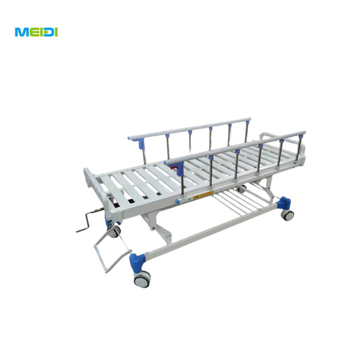 Wholesale Medical Bed Stainless Steel Manual Hospital Bed for Patient