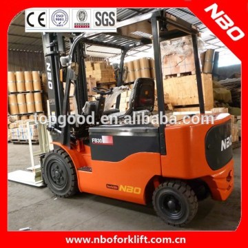 NBO small Electric Forklift price, electric fork lift