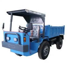 4*2 camión eléctrico de cuatro ruedas Dumper