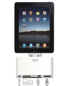 Oem 5 In 1 Iphone / Itouch / Ipad Connection Kit For Camera,video,photo