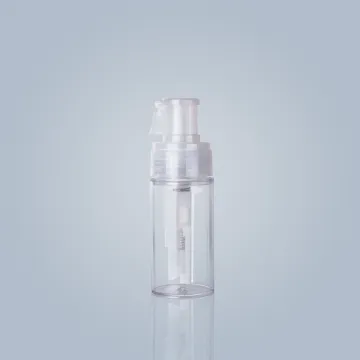 110ml transparent plastic fine mist powder spray bottle