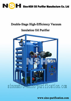 VFD -¬ Double-Stage High-Efficiency Vacuum Insulation Oil Purifier