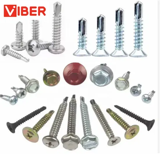 Self-Tapping Stainless Steel 304/316 CSK Flat Head Screw for Wood and Chipboard