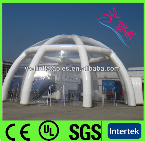 Good quality clear inflatable lawn tent / inflatable bubble tent