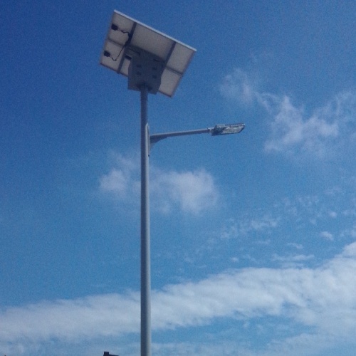 Top battery solar street light