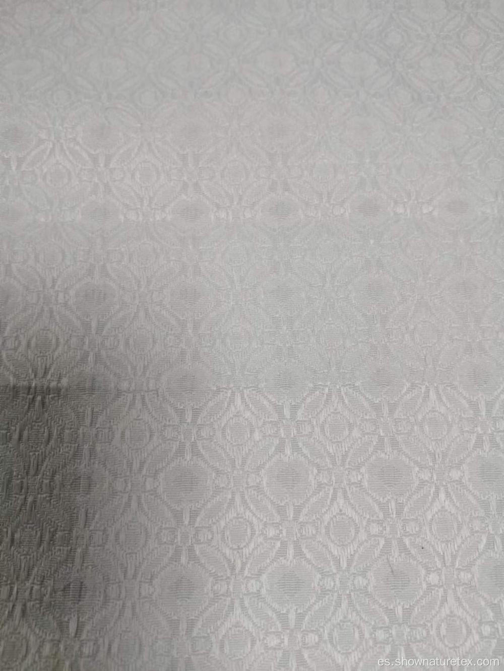 tela jacquard de poliéster de algodón para el vestido de dama