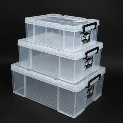 Wholesale Transparent Storage Boxes: Clear Plastic Container Bins