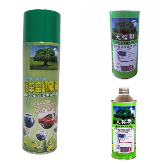 Utranee Screw-top Refrigeration Pipeline Cleaner for Auto Air Conditioning Systems (400ml/450ml)