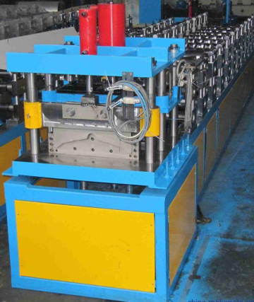 Ridge cap roll forming machine