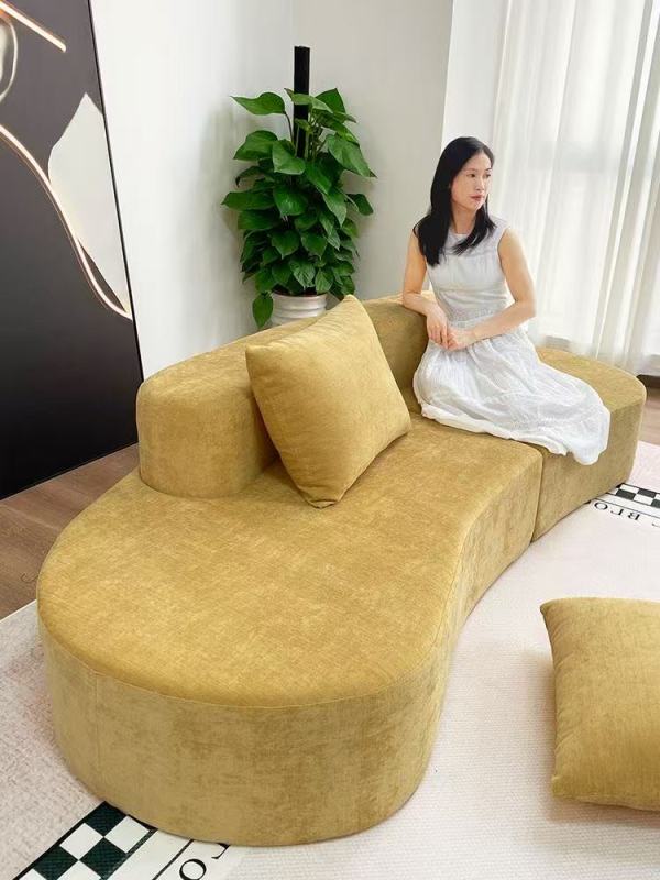 Flexible Compressed Sofa for Minimalist Homes
