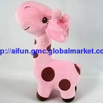 Cuddly giraffe toy stuffing