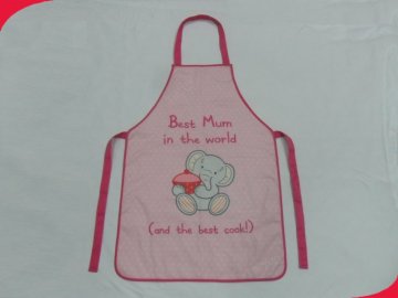 Embroideried 75*55cm 80% T &amp; 20% C Kitchen Custom Printed Aprons For Kitchen, Bar
