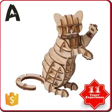 Wholesale cheap factory supply high quality 3d wooden puzzle