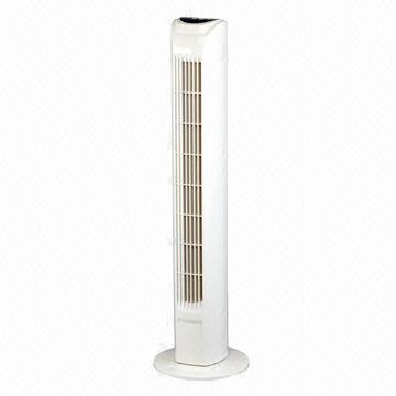 Tower fan, OSC, remote control, 45W power