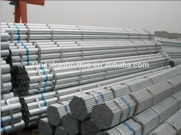 galvanized welded steel pipes
