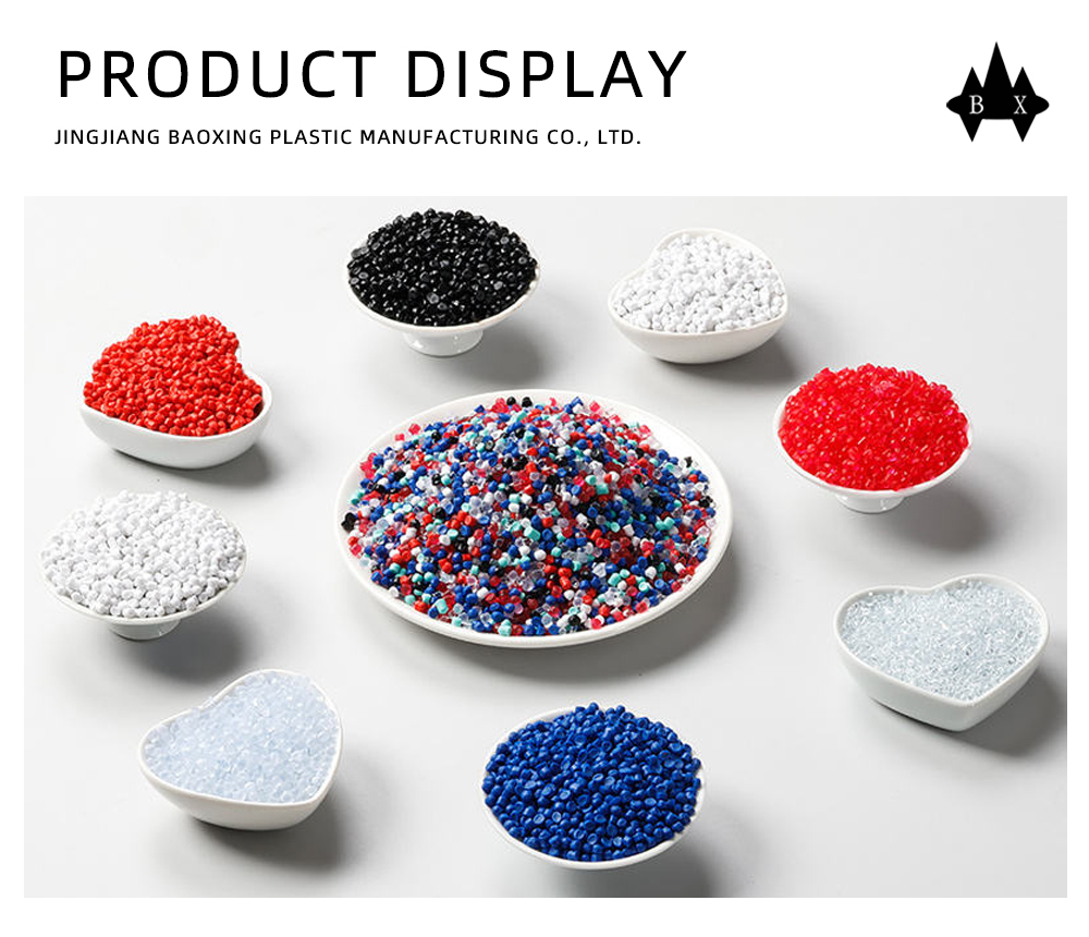 Flame-Retardant Multi-Color PVC Plastic Pellets X