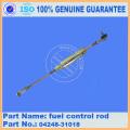 Komatsu spare parts PC200-7 fuel control rod 04248-31018