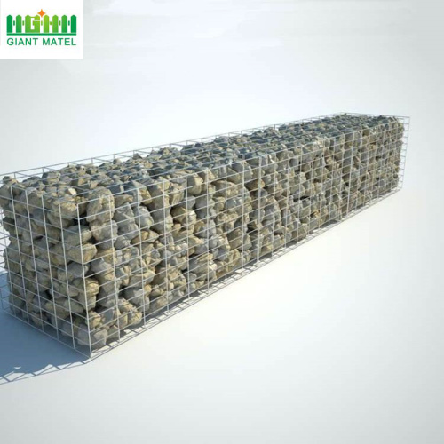 Keranjang Dip Galvanized Welded Gabion Box Mesh Basket