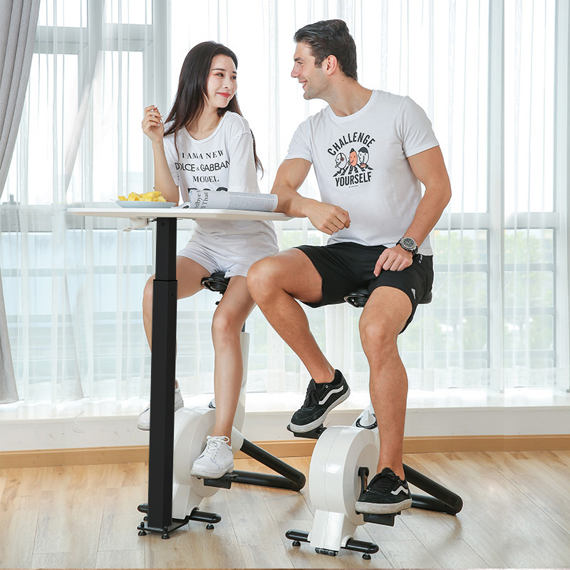 Cycling Bike Desk met verstelbare hoogtetrainer Fitdesk