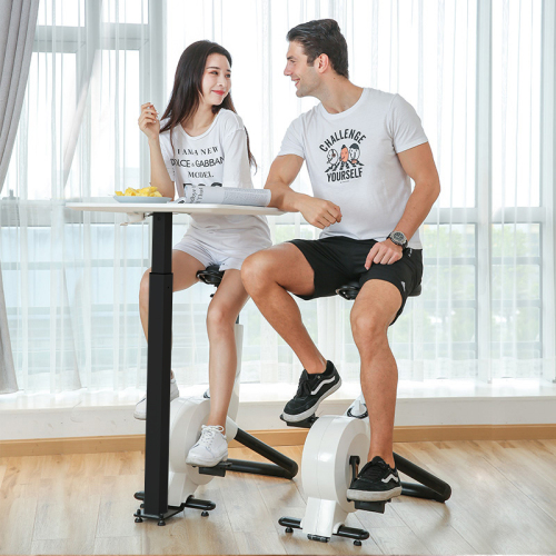 Cycling Bike Desk with Adjustable Height Trainer Fitdesk