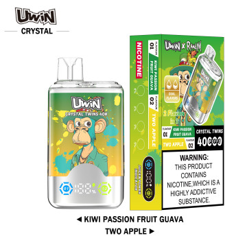 Top-rated Disposable vape Uwin Twins Crystal 40000PUFFS