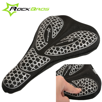 2017 ROCKBROS Fashion High Quality Bicycle Saddle Bicycle Parts Cycling Seat Cover Breathable Memory Foam Cushion For Bike
