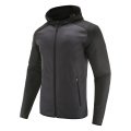 Mens Soccer Wear Zip Up Coat Black