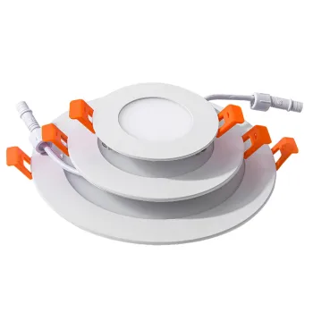 4 Inch and 6 Inch Dimmable CCT LED Recessed Wafer COB Adjustable Down Light Design Spot Light Panels and Pot Lights in Aluminium