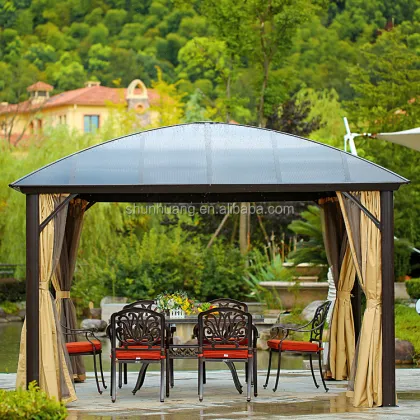 Outdoor Aluminum Beach Parasol Stand Umbrella for Advertising in Gardens