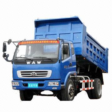 Dump Truck with FAW4102Z Diesel Engine, 120hp, 3,400mm Wheelbase