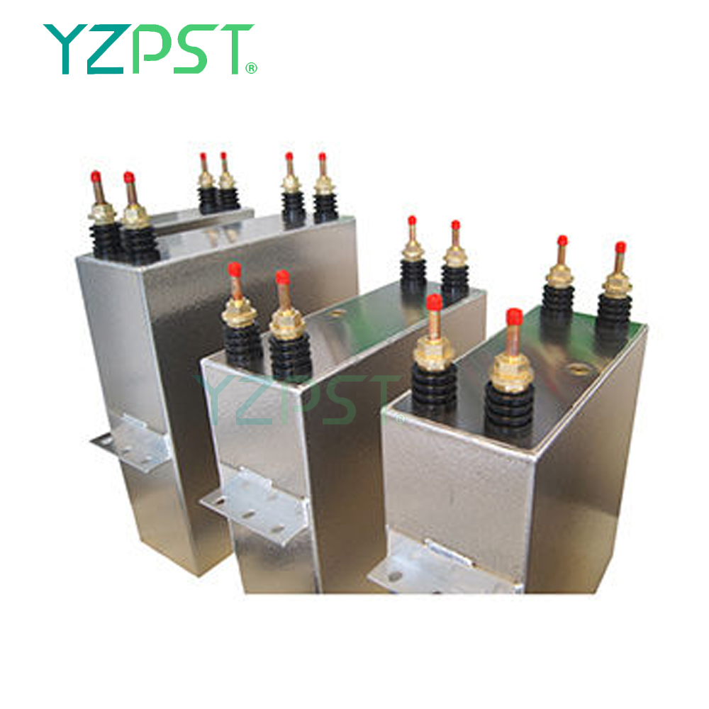 Condensador de filtro de CC refrigerado por agua de frecuencia media profesional 300uf