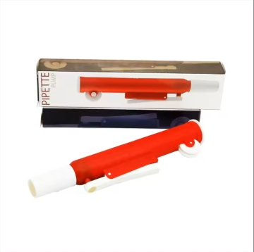 Larksci 5ml Transfer Liquid Dispenser - Red Blue Serological Pipette Pump
