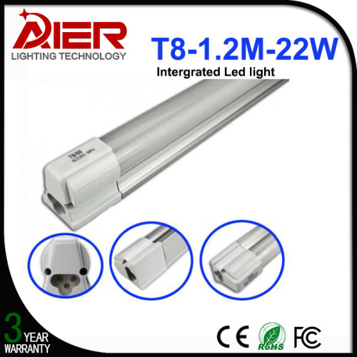 T8 Integrated led Tube light Cool White 22W 120Pcs Leds