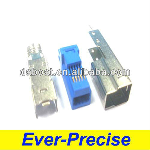 Micro usb 3.0 male connector b type plug type