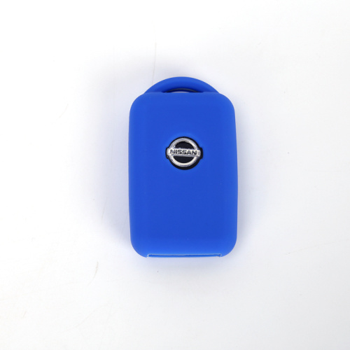 Silicone remote flip key case For Nissan