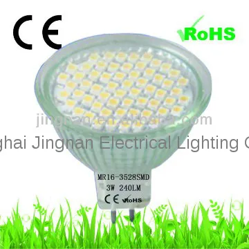 mr16 led dimmable 3W