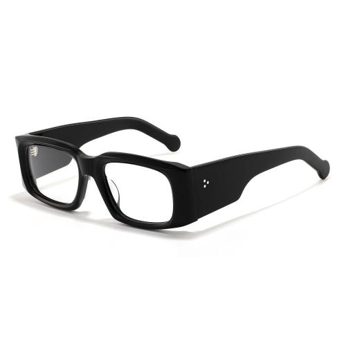 Mellume Wide-Temple Chunky Rectangle Acetate Optical Glasses
