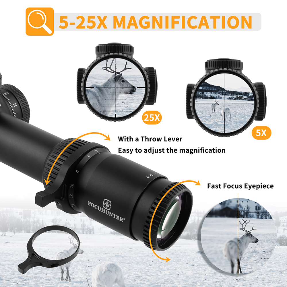 Hunting Scope 5 25x56 301 4