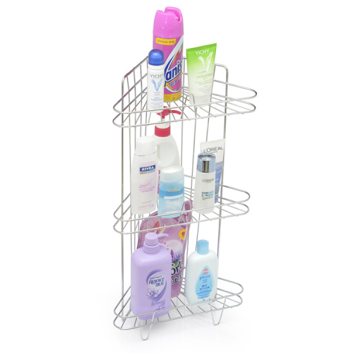 Bathroom Shower Rack Free standing bathroom shower corner rack Supplier