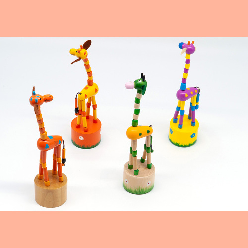 Toys en bois simples en bois pour enfants, jouets en bois de filles