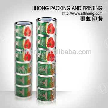 Food Packaging Frinted Auto Packing Film