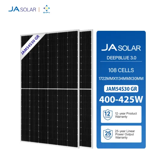 Ja Solar Deep Blue 3.0 N-Type Bifacial Home Solar Panels Price: 400W to 425W Modules