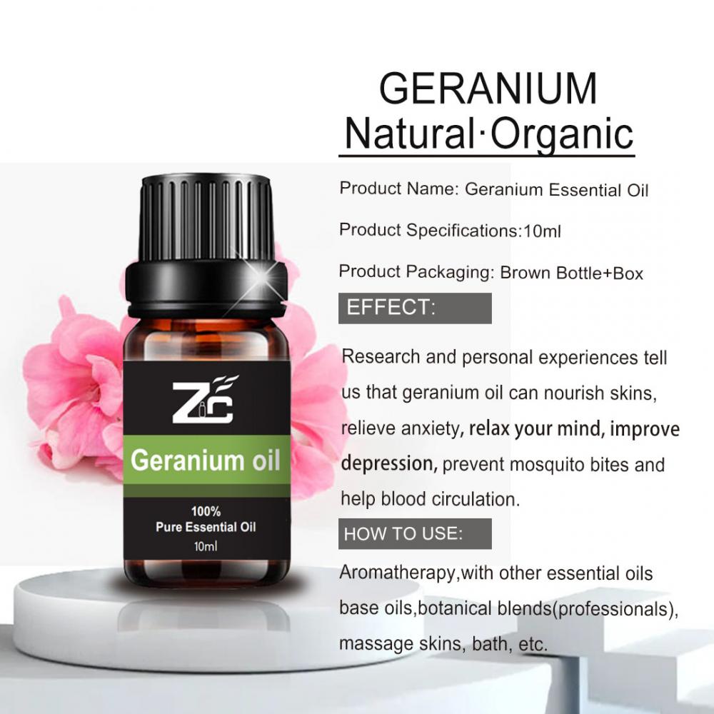 Geranium Essential Oil Geranium Oil For Diffuser Skincare