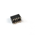 1.27 conector SMT feminino de linha dupla com postagem