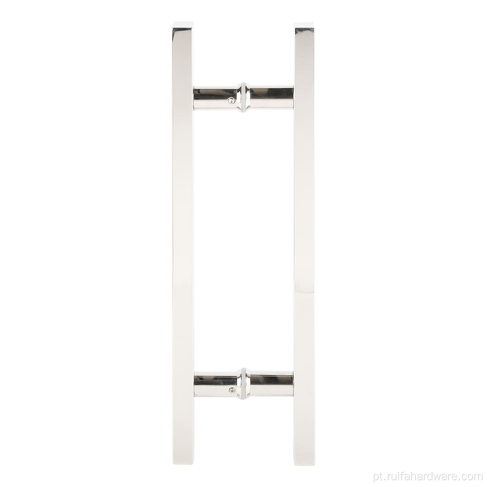 Maçanetas de portas modernas de aço inoxidável