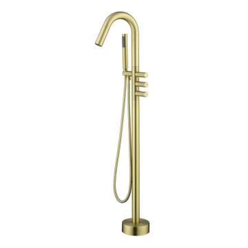 ʻāʻī kuihi deign brushed gold freestanding tub filler