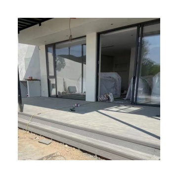 WPC Decking: Outdoor Waterproof, Anti-Slip, and Hollow 3D Embossed Flooring